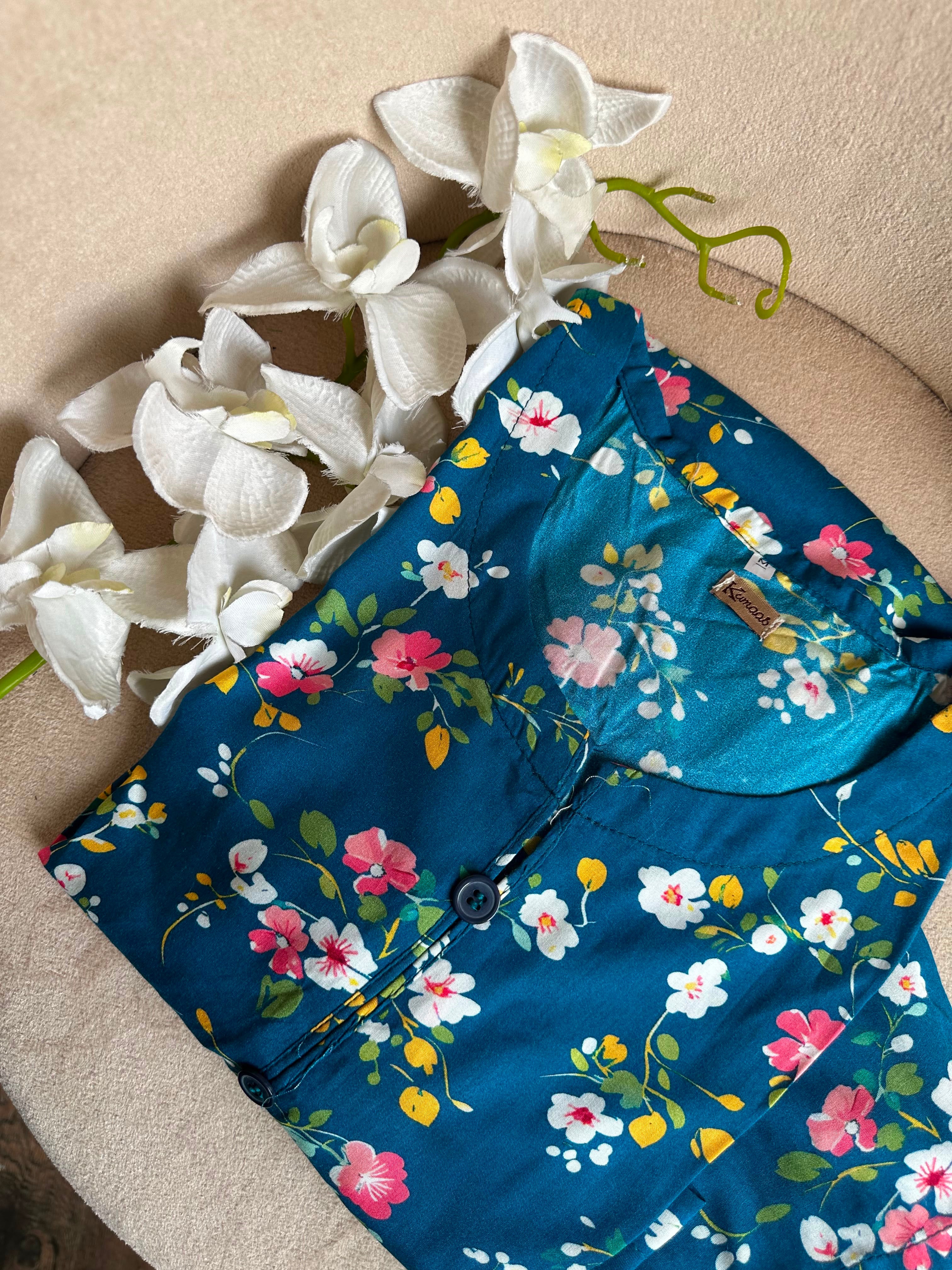 Bluecy linen