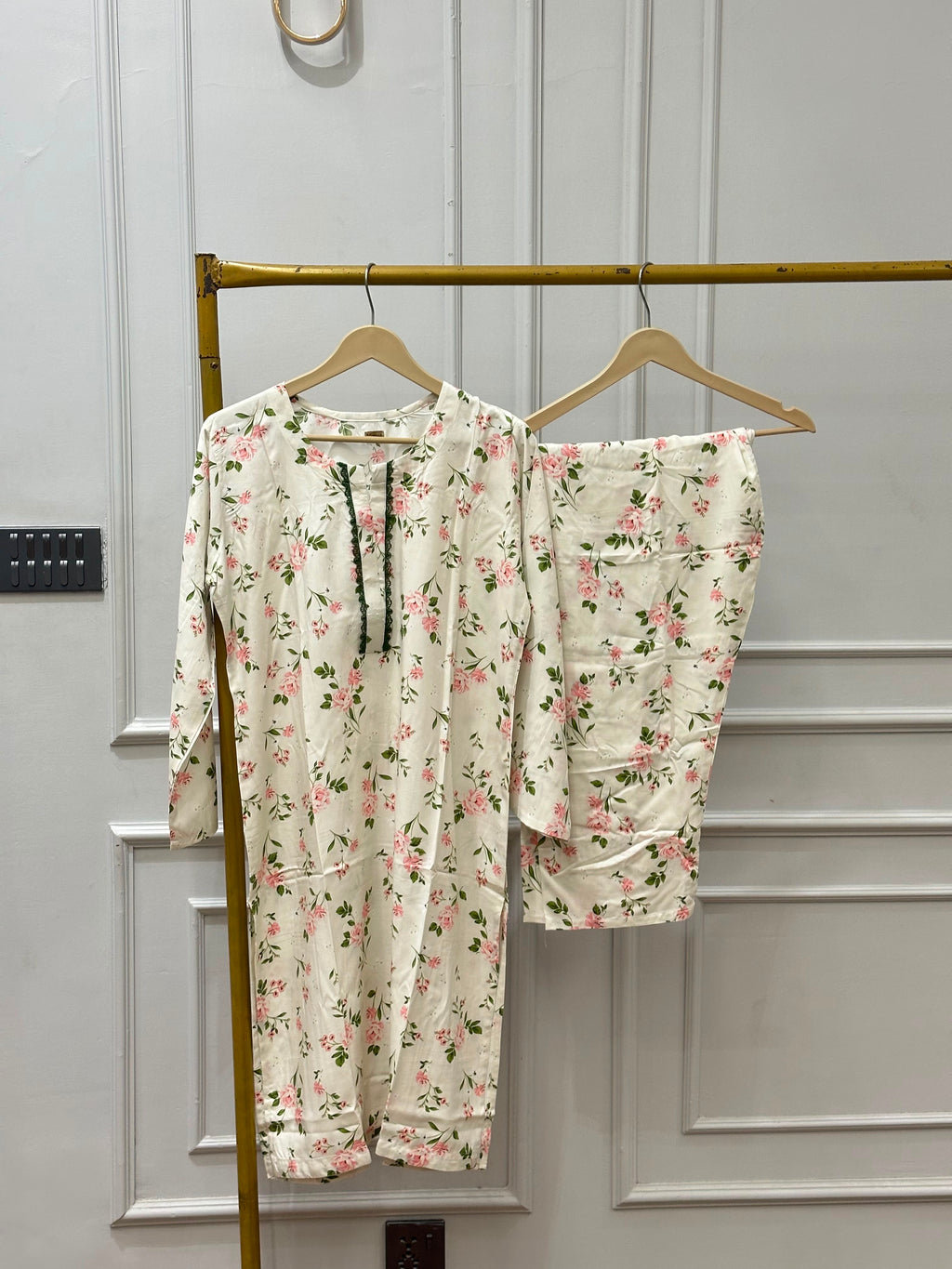 Warm white linen