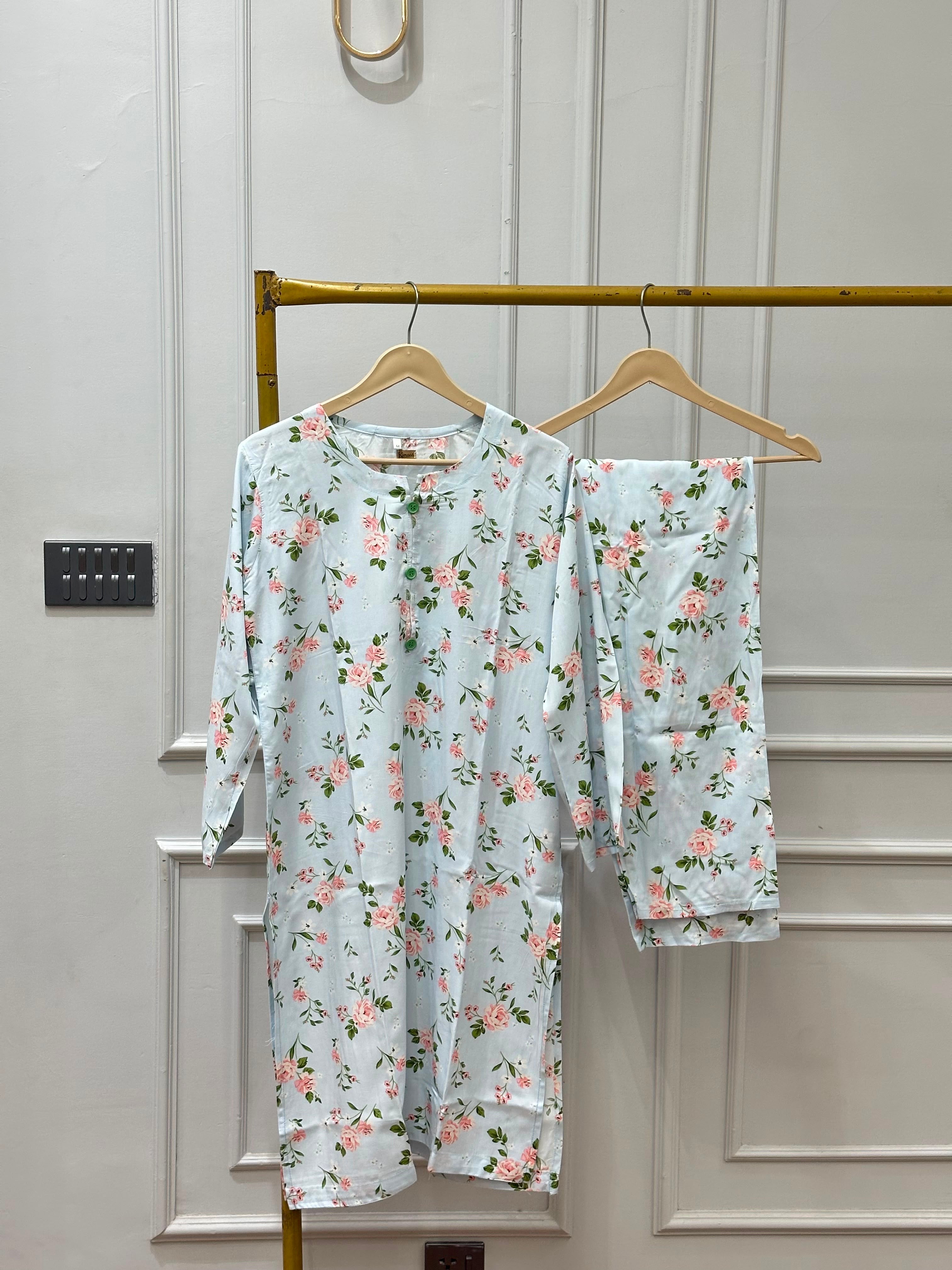 White peony linen