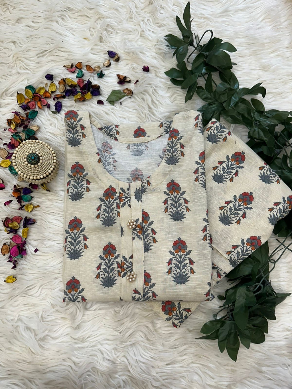 warm white khaddar