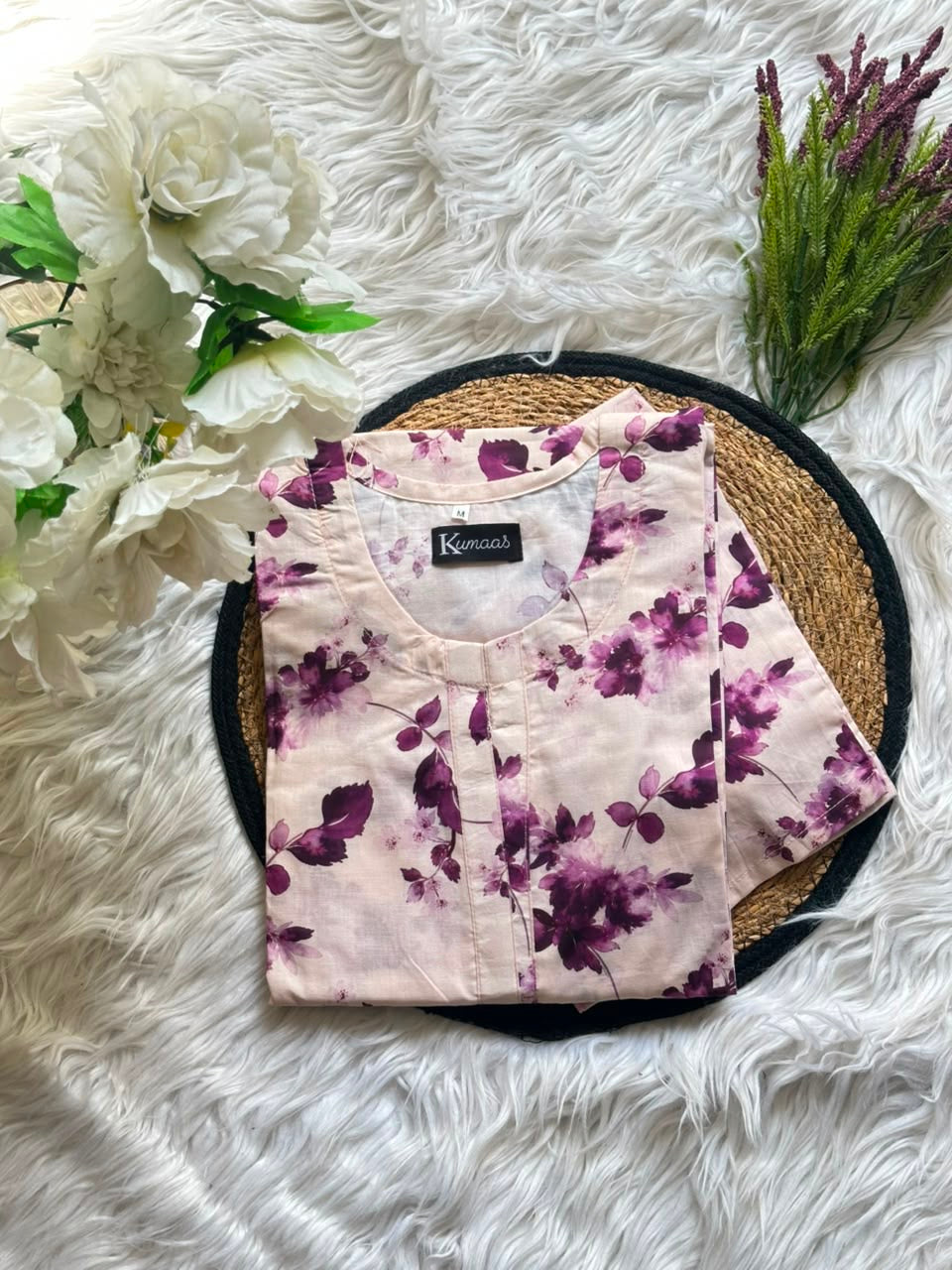 Blush Lavender lawn