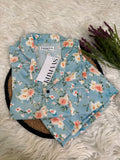 BLUE FLORAL PJS