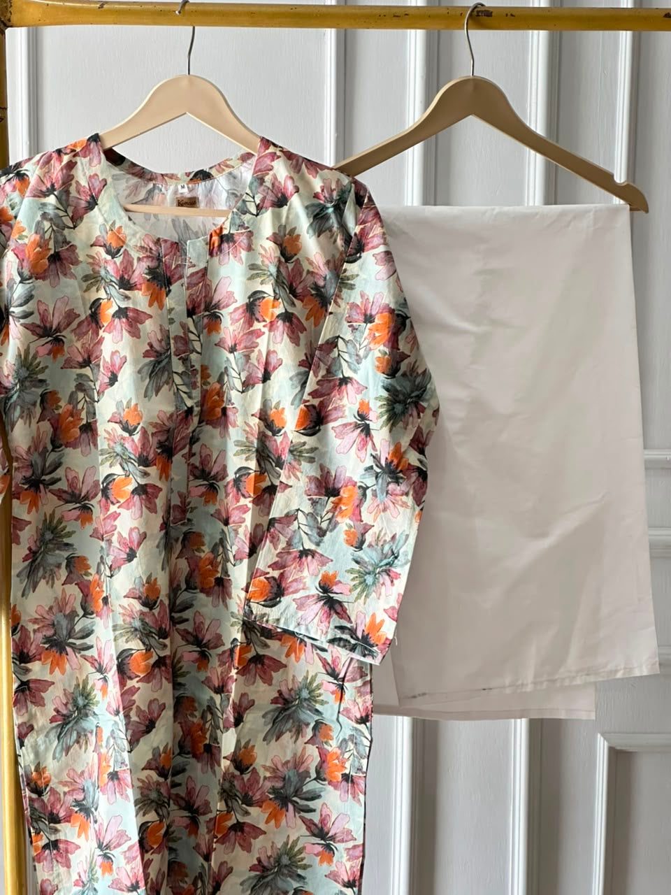 Dusk blossom Lawn kurti