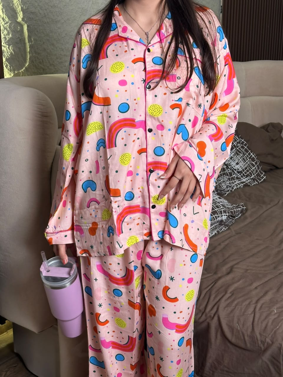 Rainbow glaze pjs