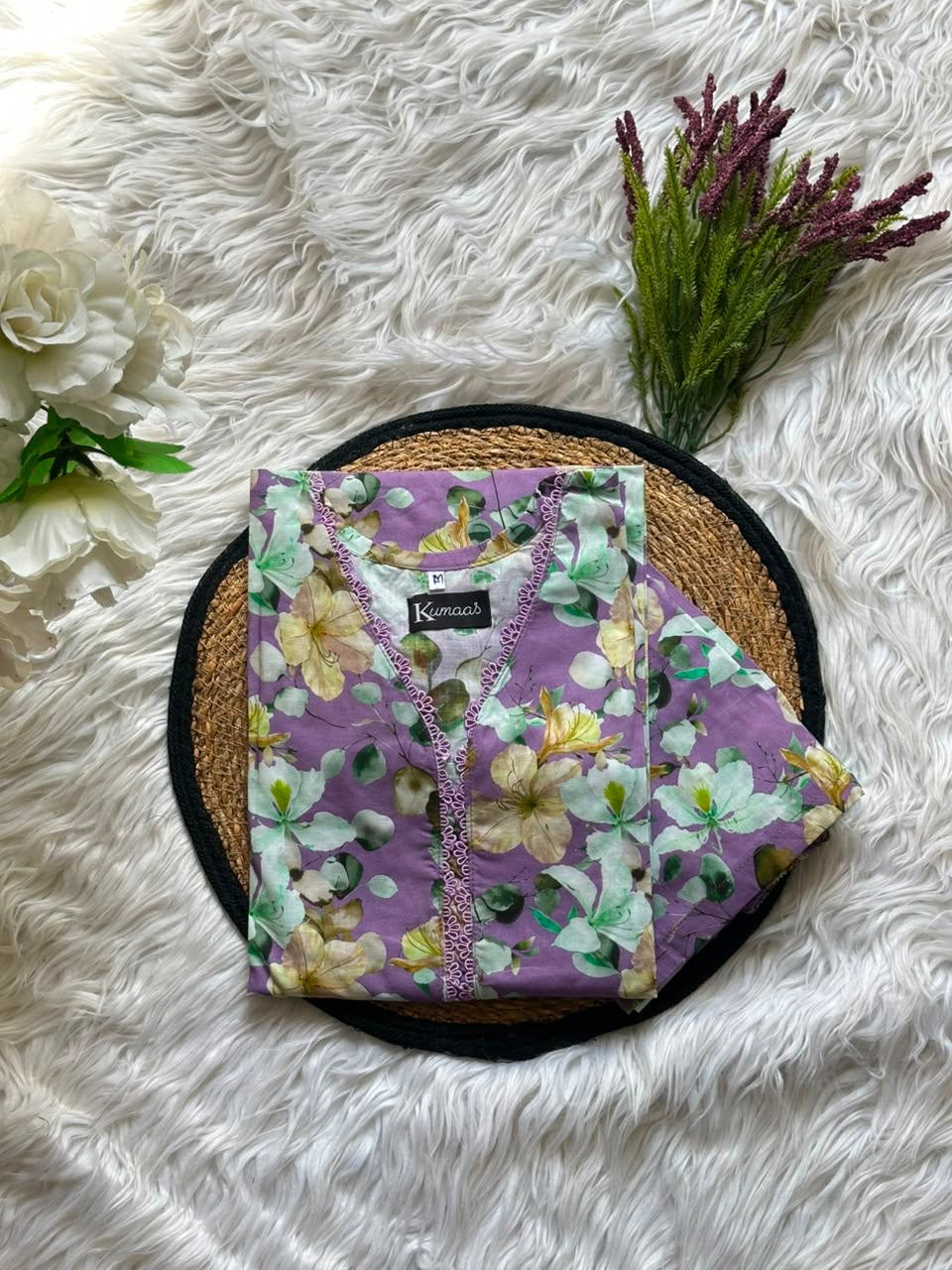 Blossoming Lilac Lawn