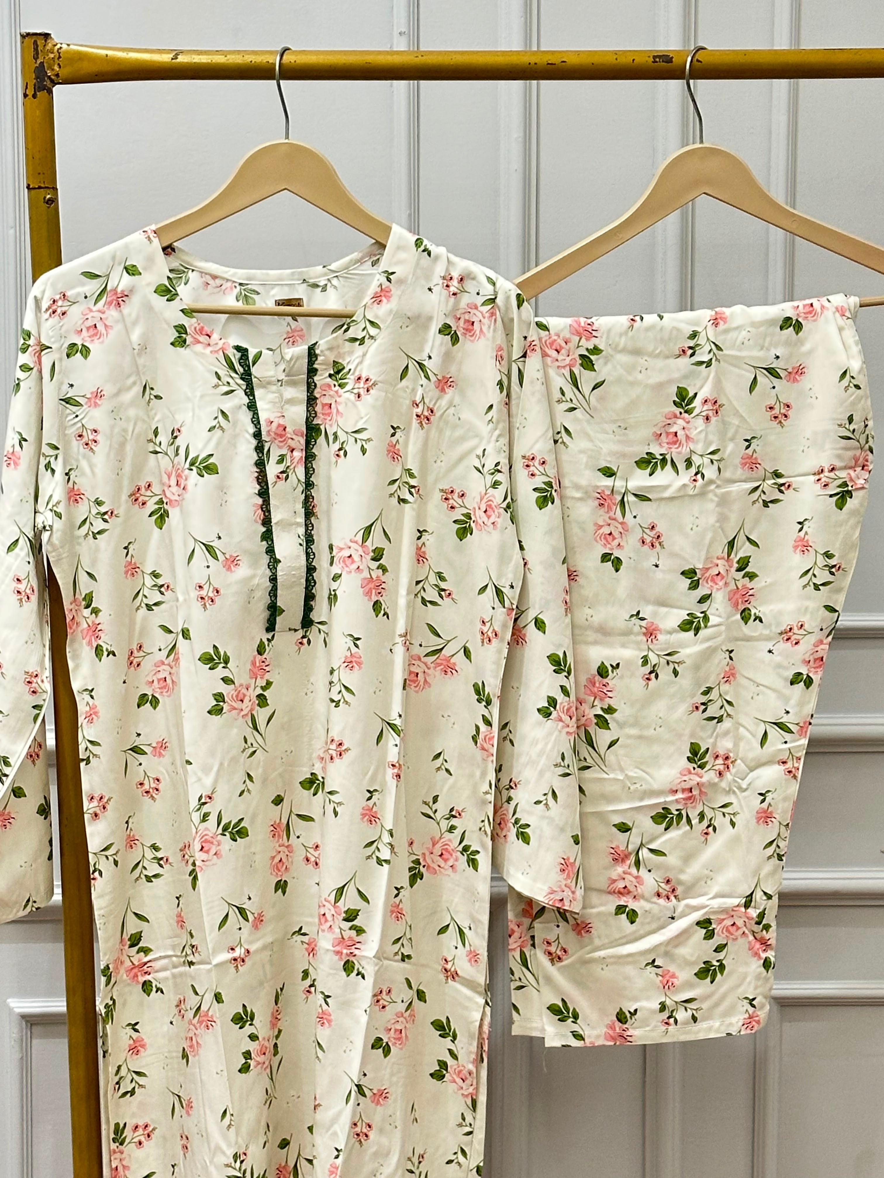 Warm white linen