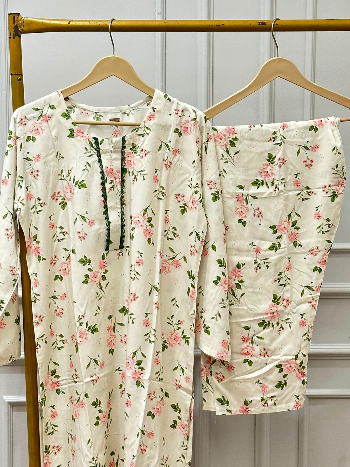 Warm white linen