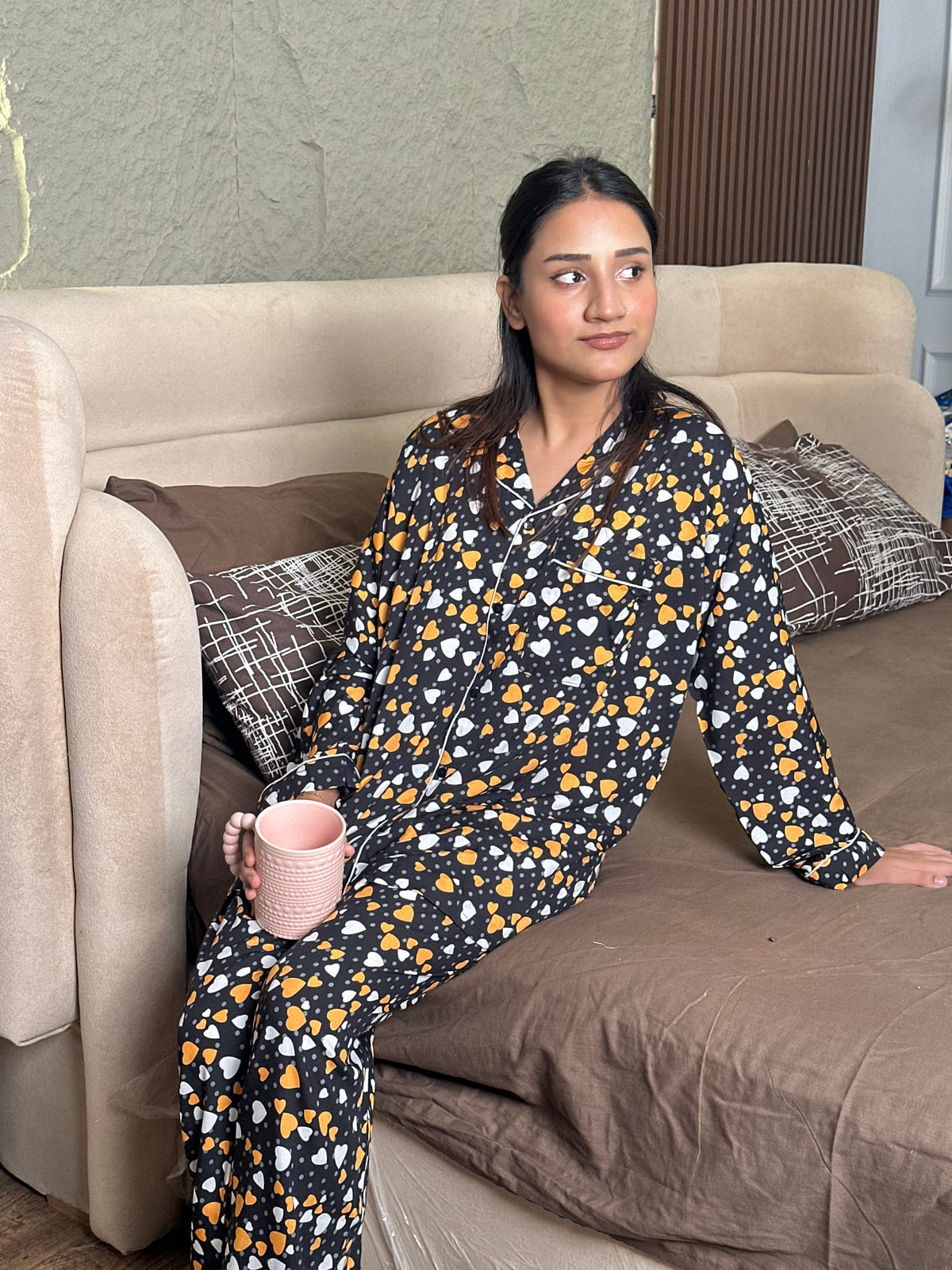 Black heart PJS