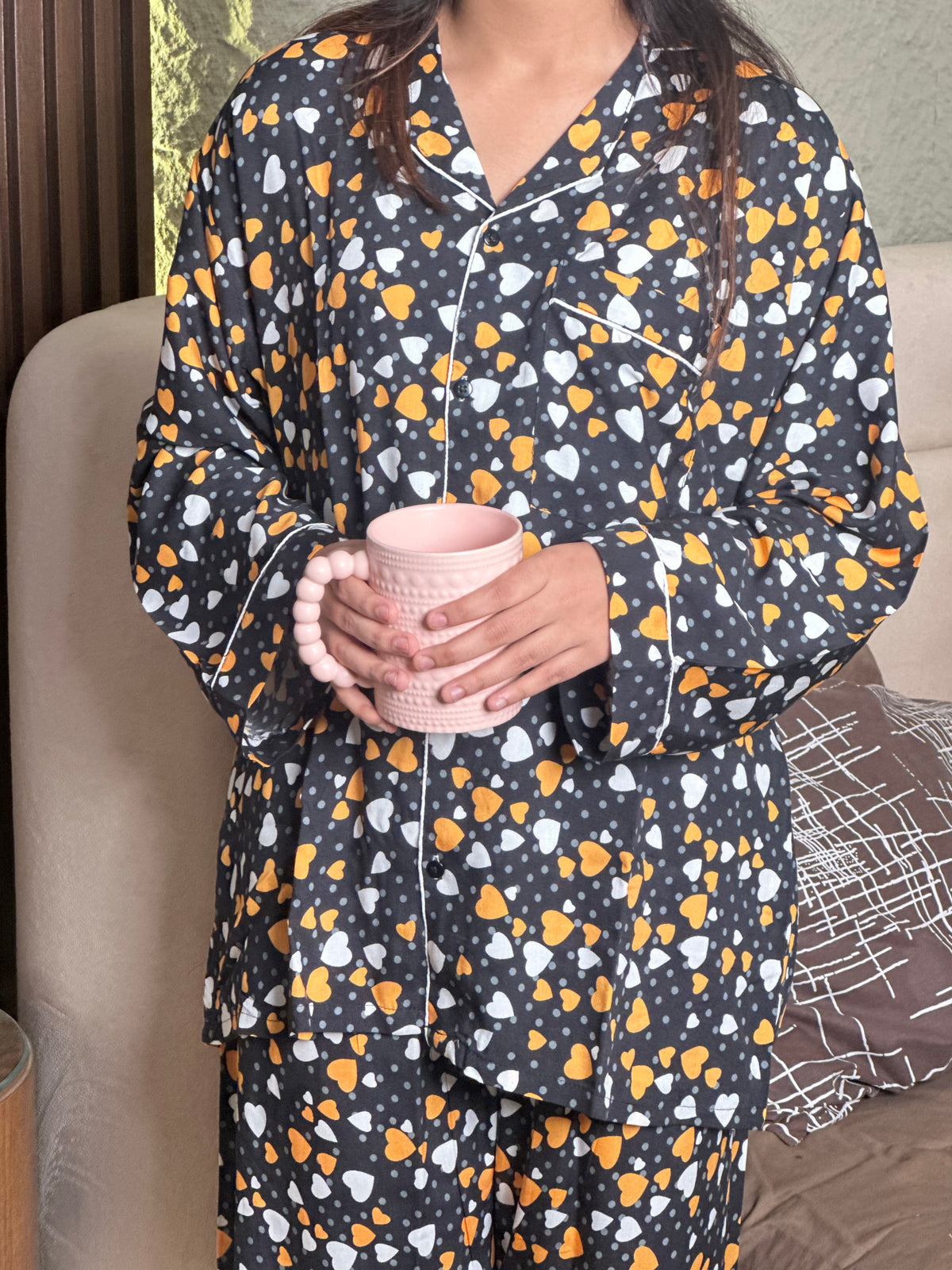 Black heart PJS