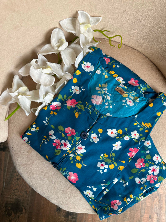 Bluecy linen