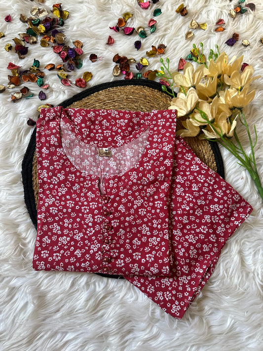 Cherry linen
