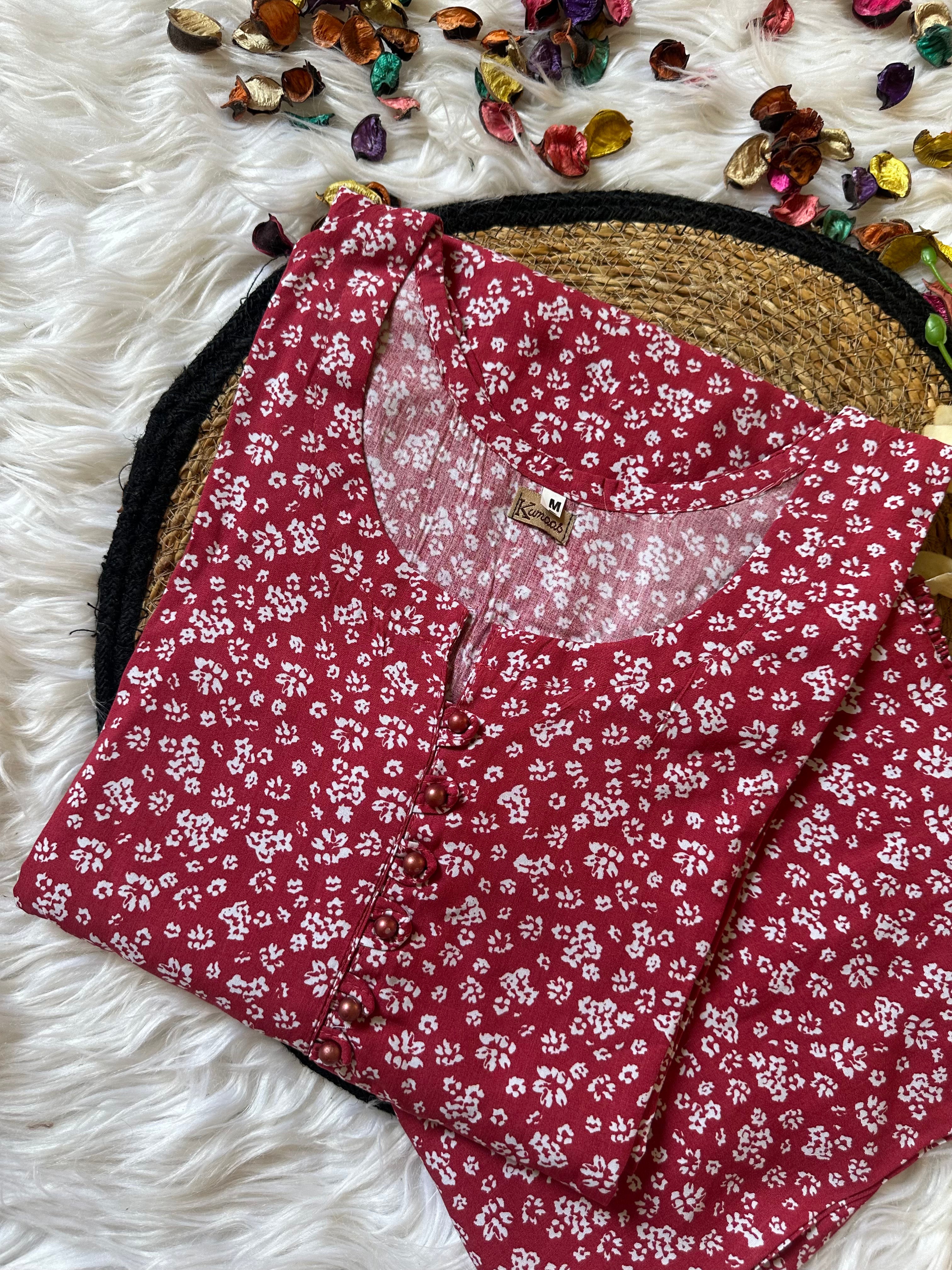 Cherry linen