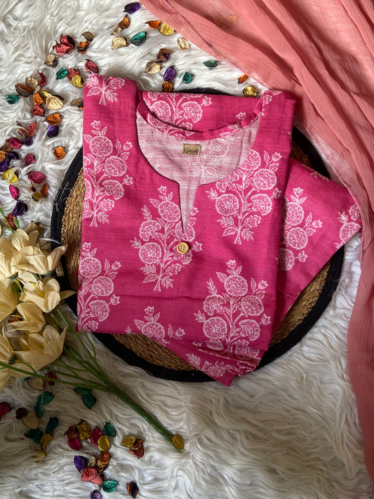 barbie pink khaddar