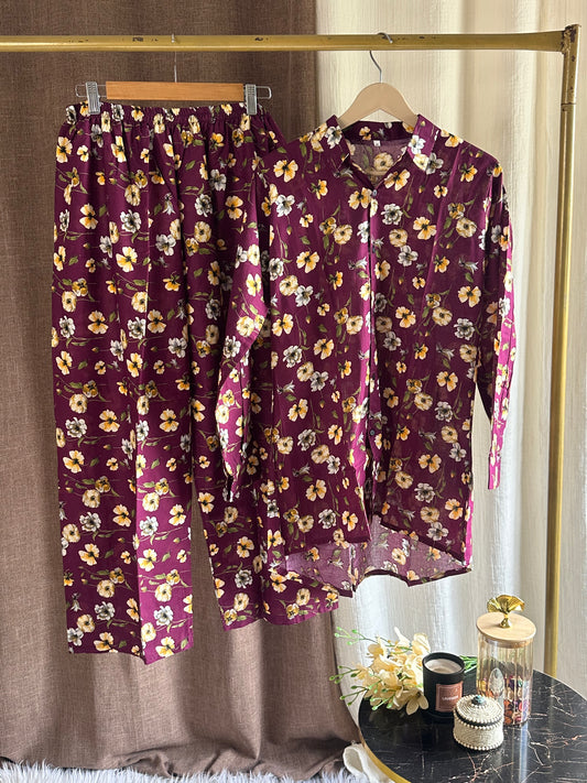 Purple co’ord