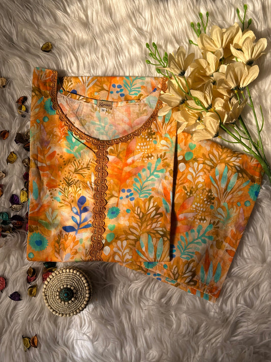 Orange gardenia lawn