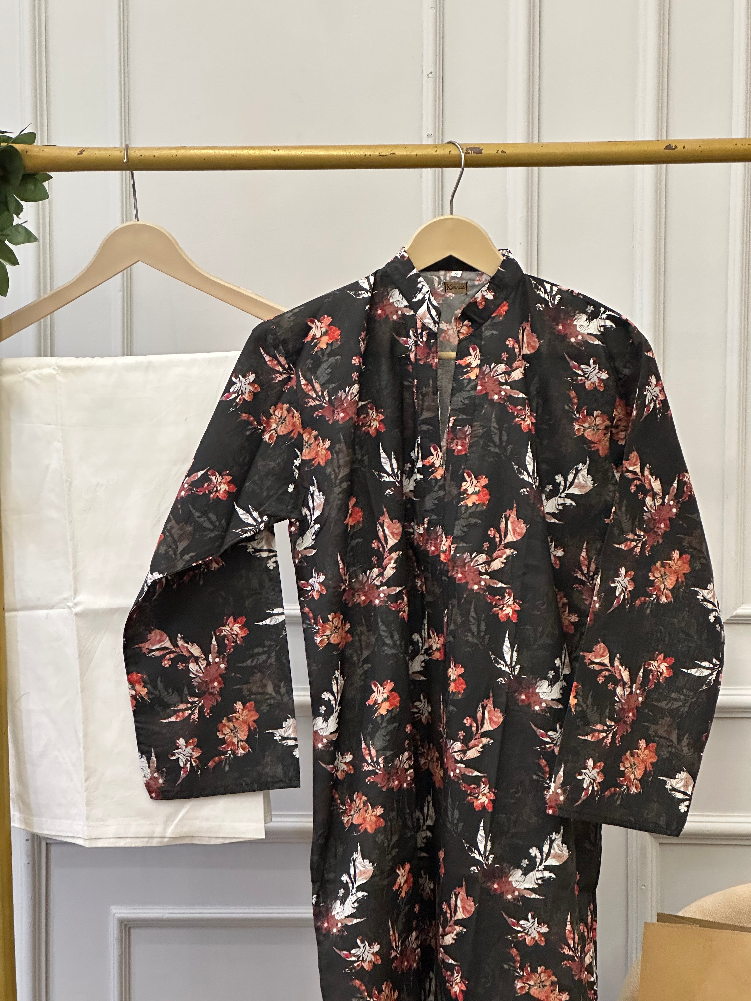 Black orchid lawn