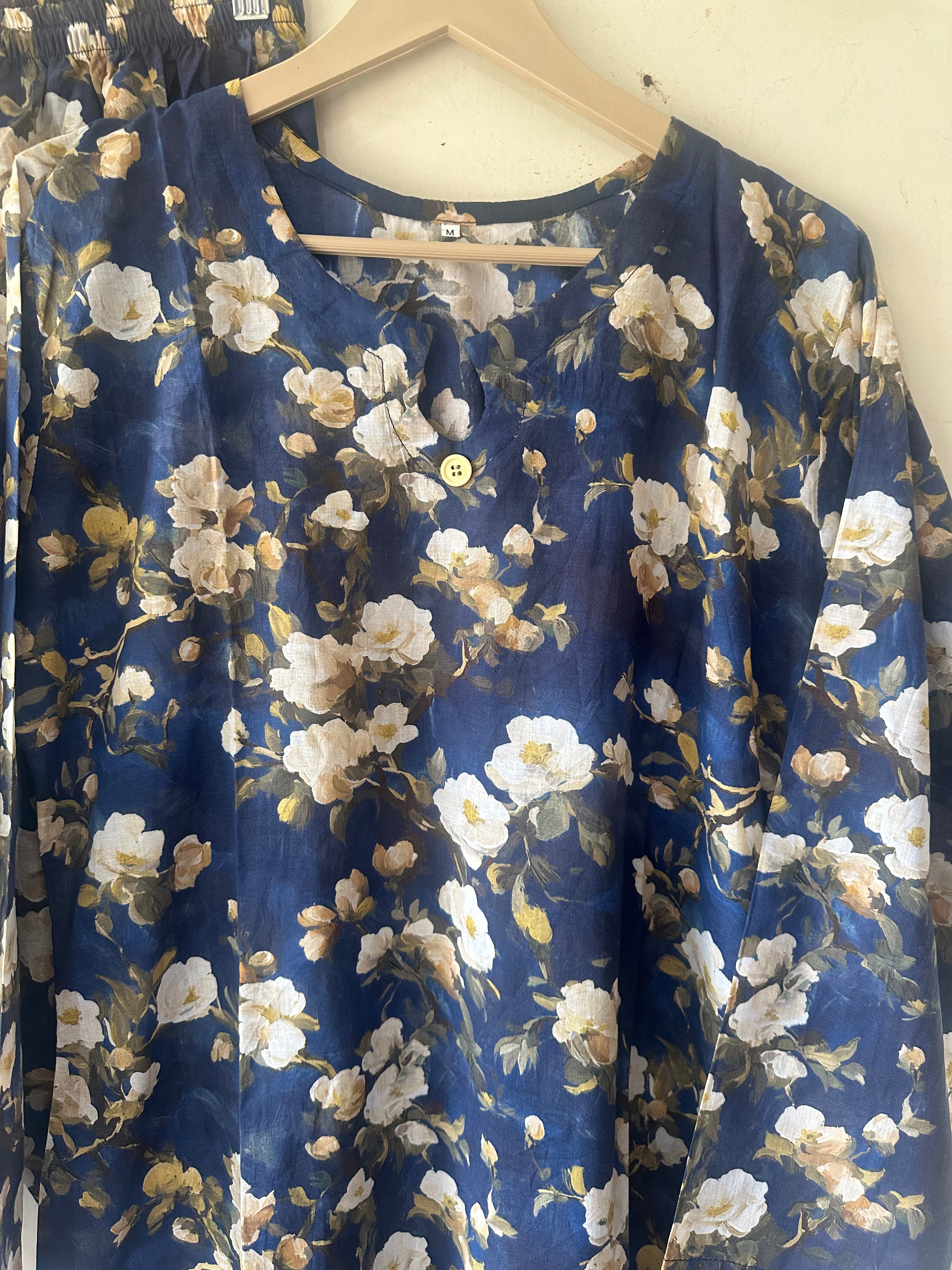 Royal blue lawn