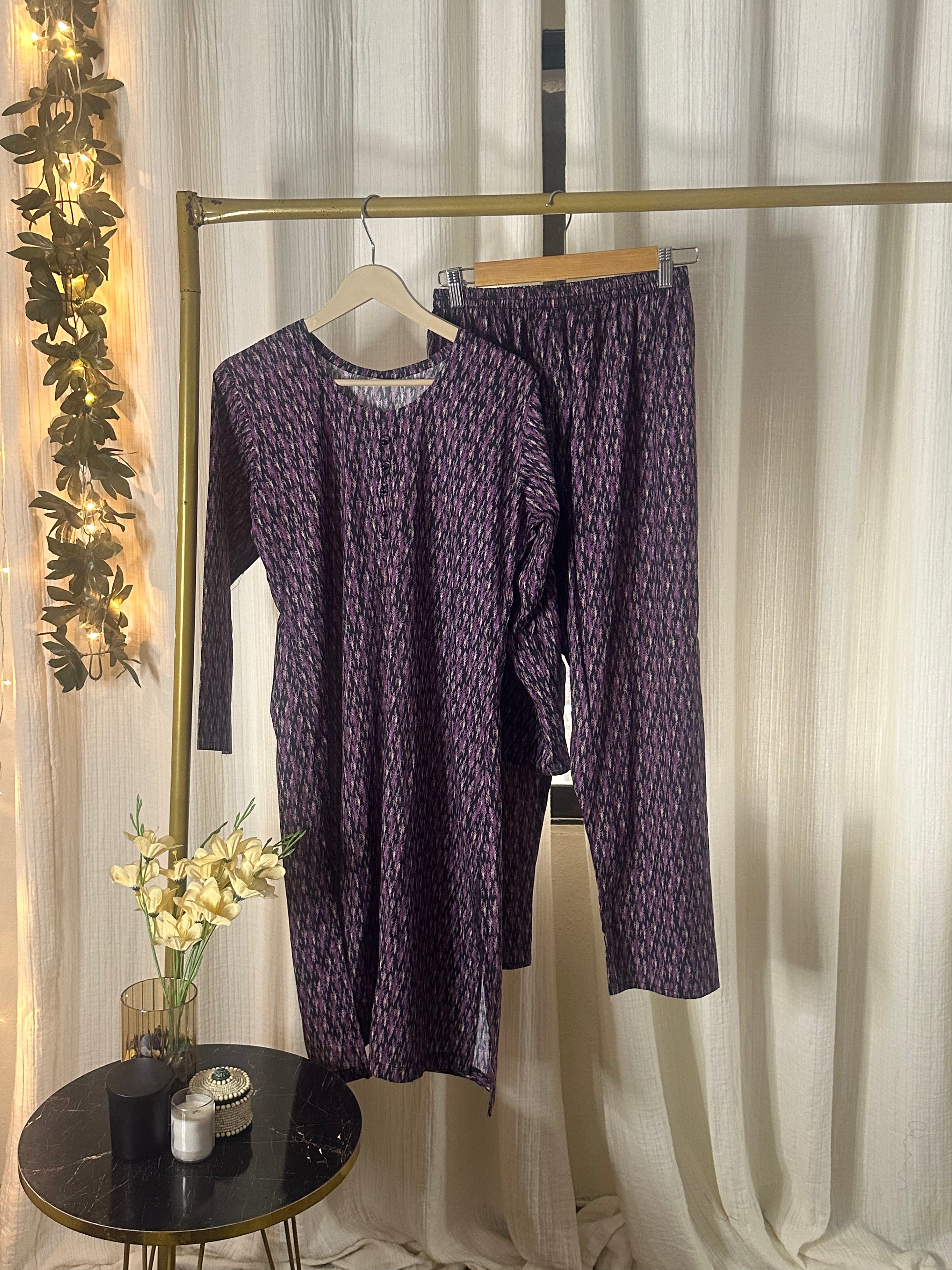 Galaxy purple lawn