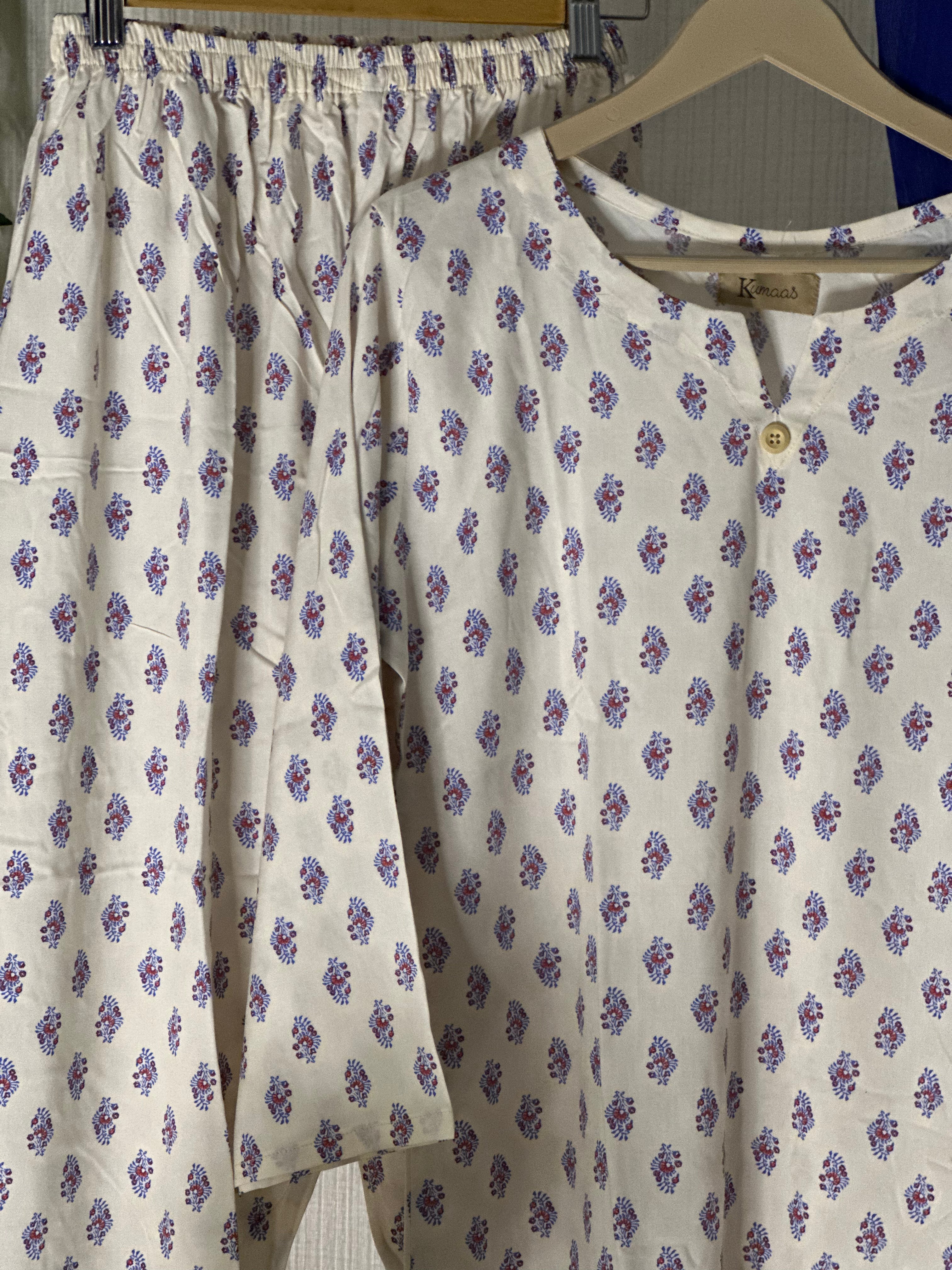 White saphire linen