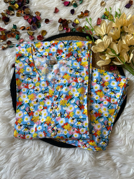 Rainbow linen