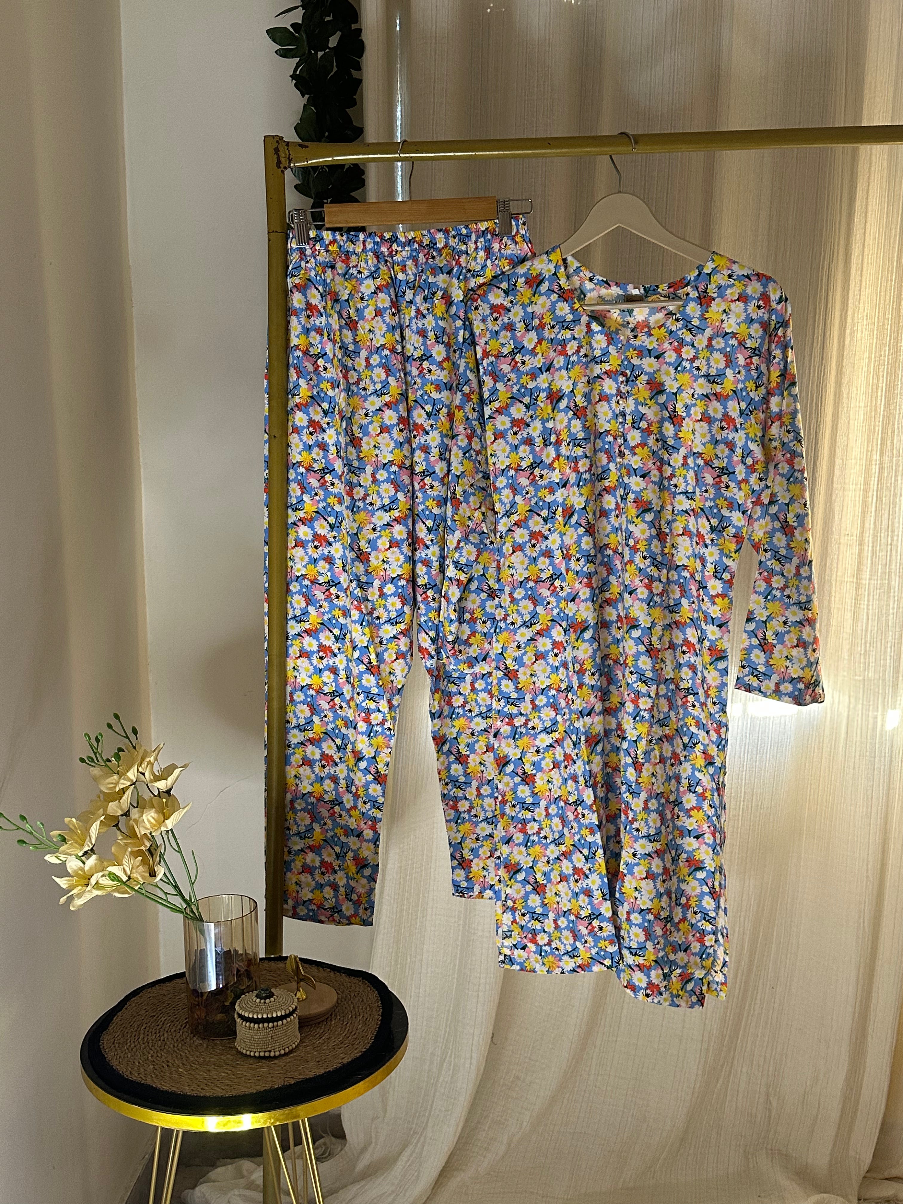 Rainbow linen