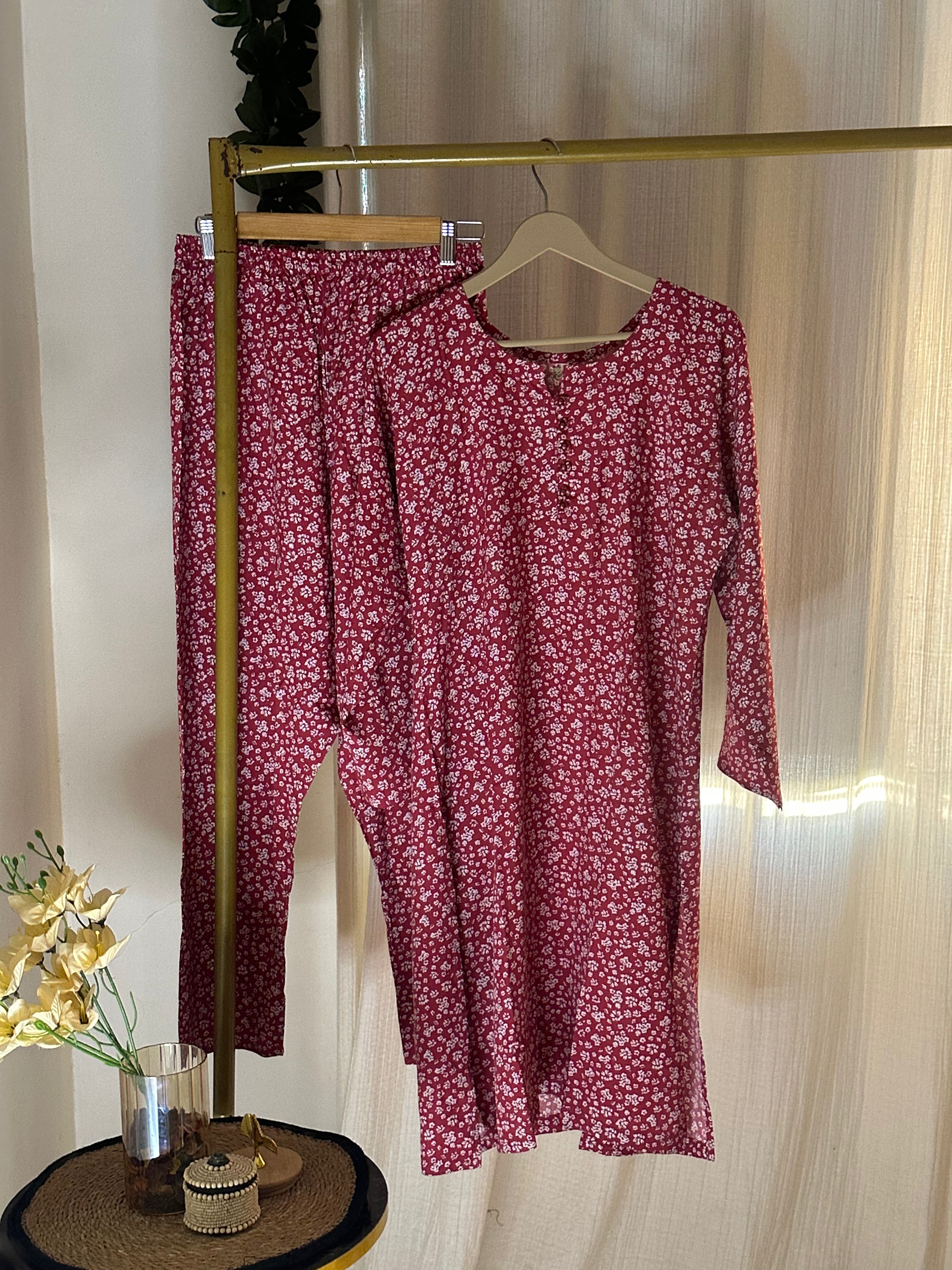 Cherry linen