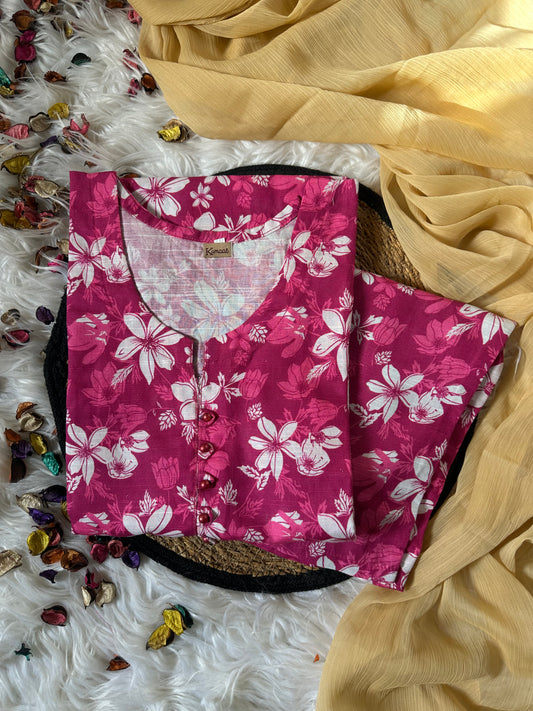 Pink khaddar