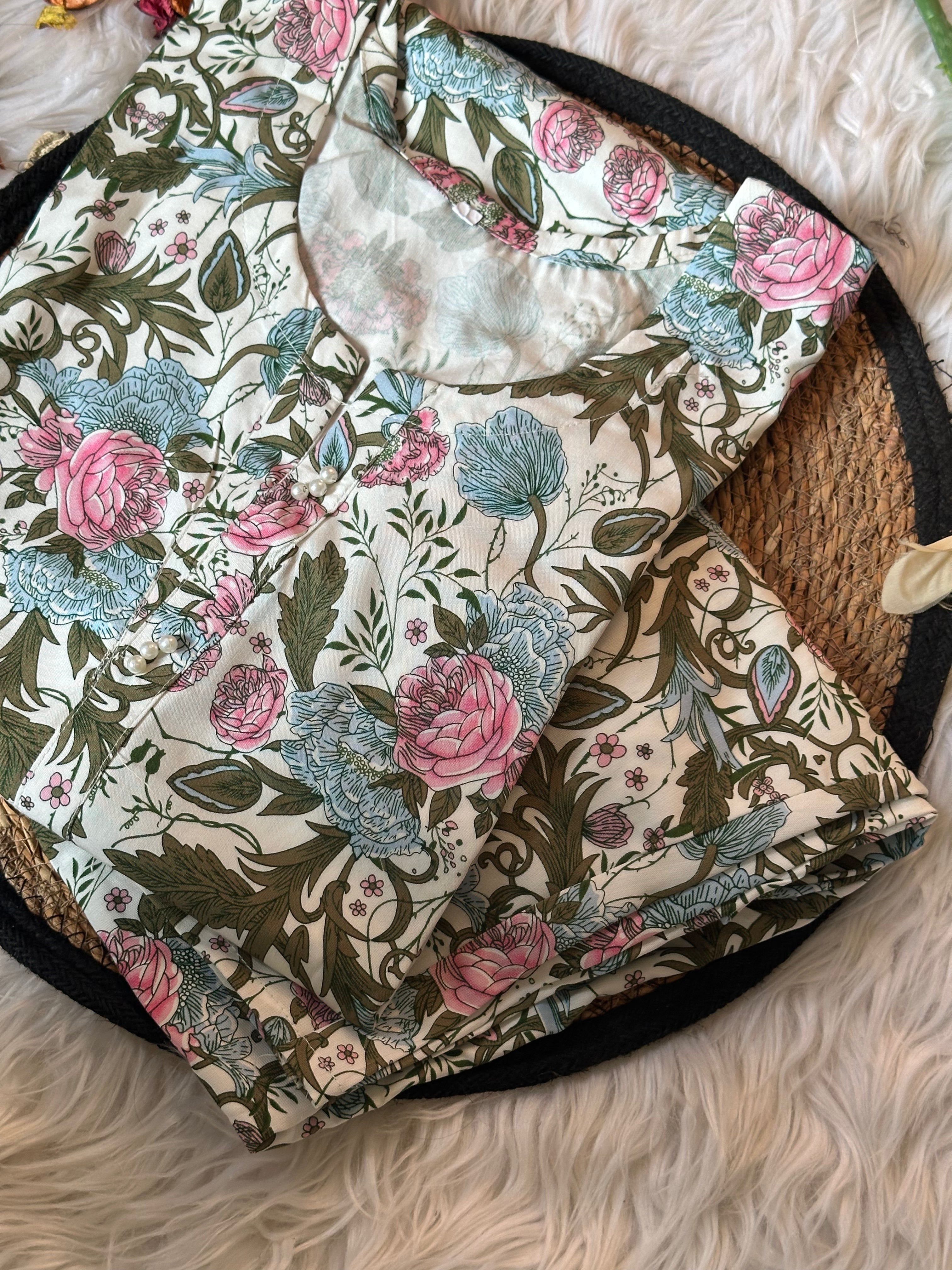 White Gardenia linen