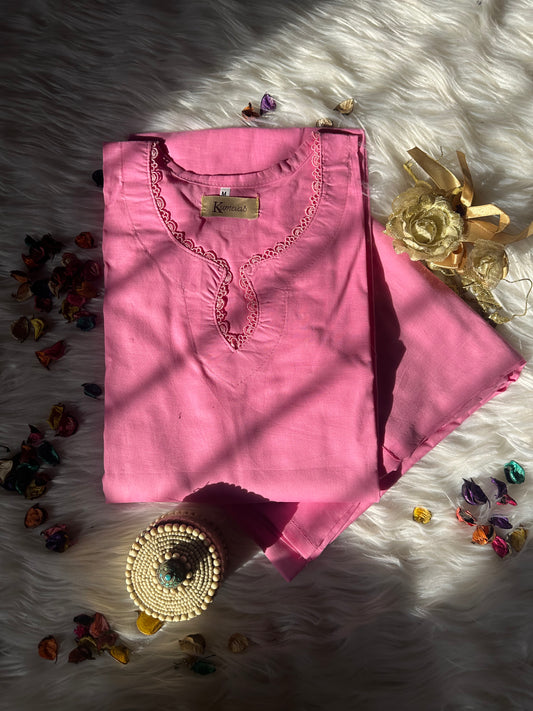 Baby pink solid