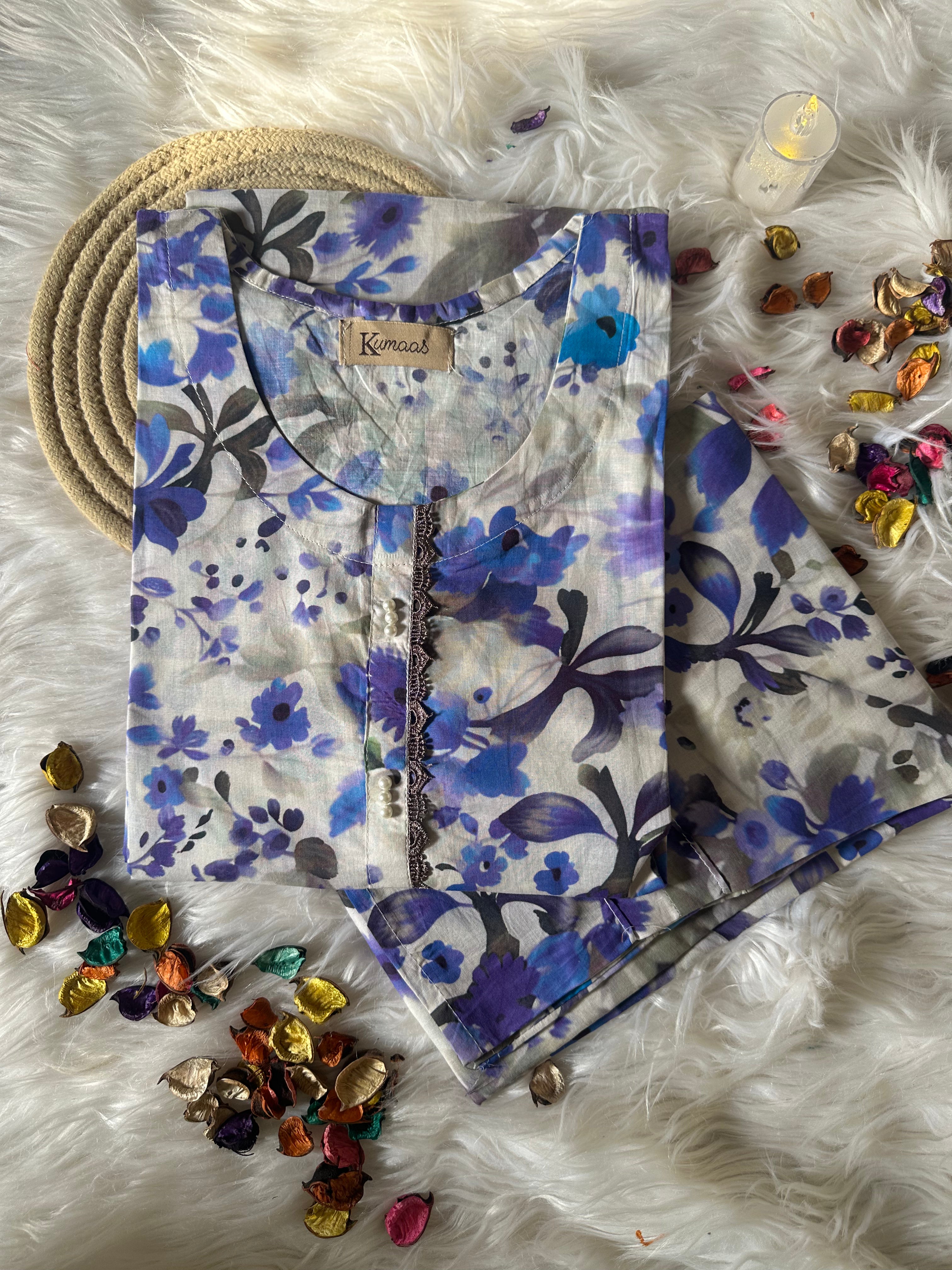 Floral violet