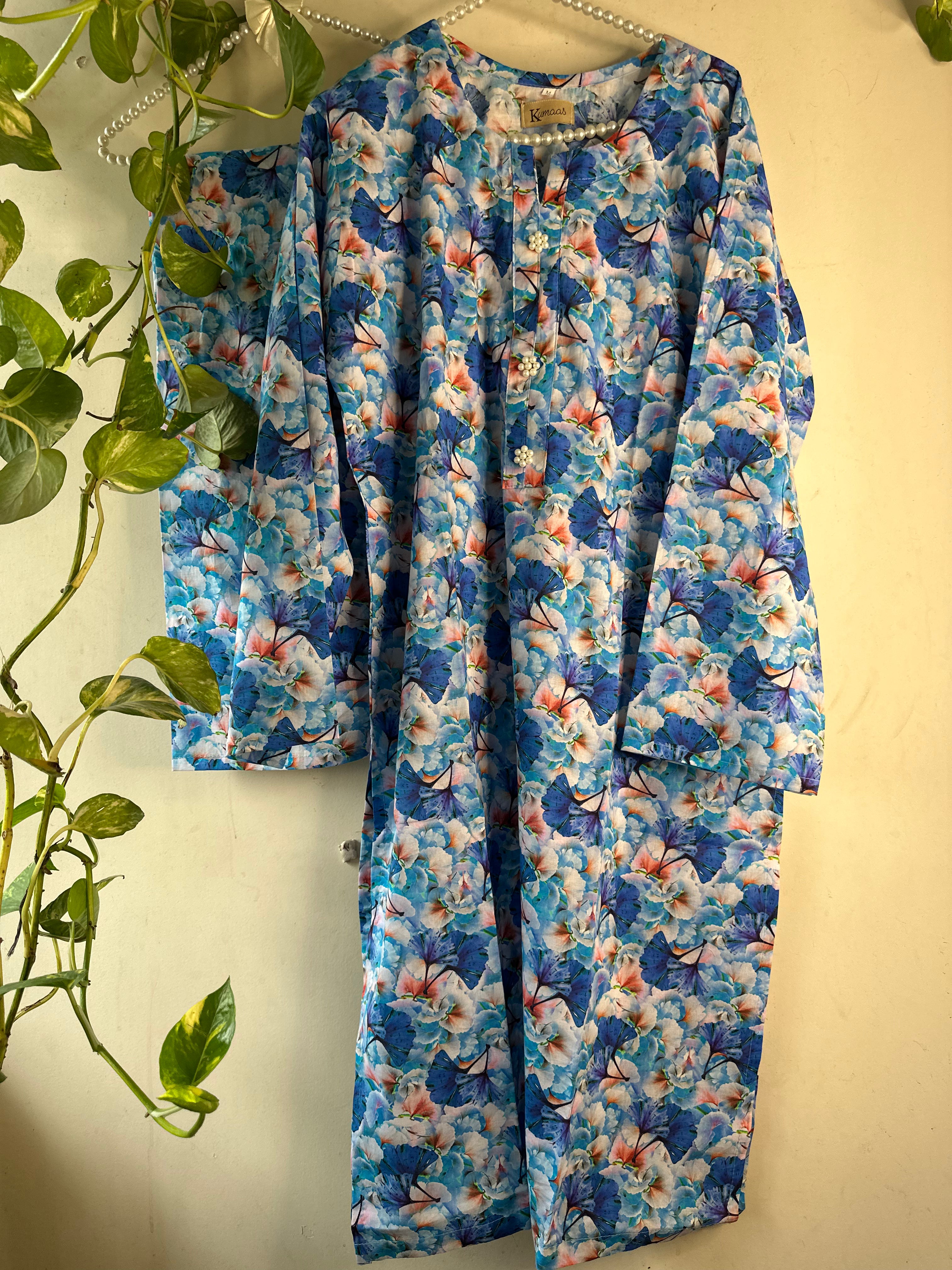 Moroccan blue