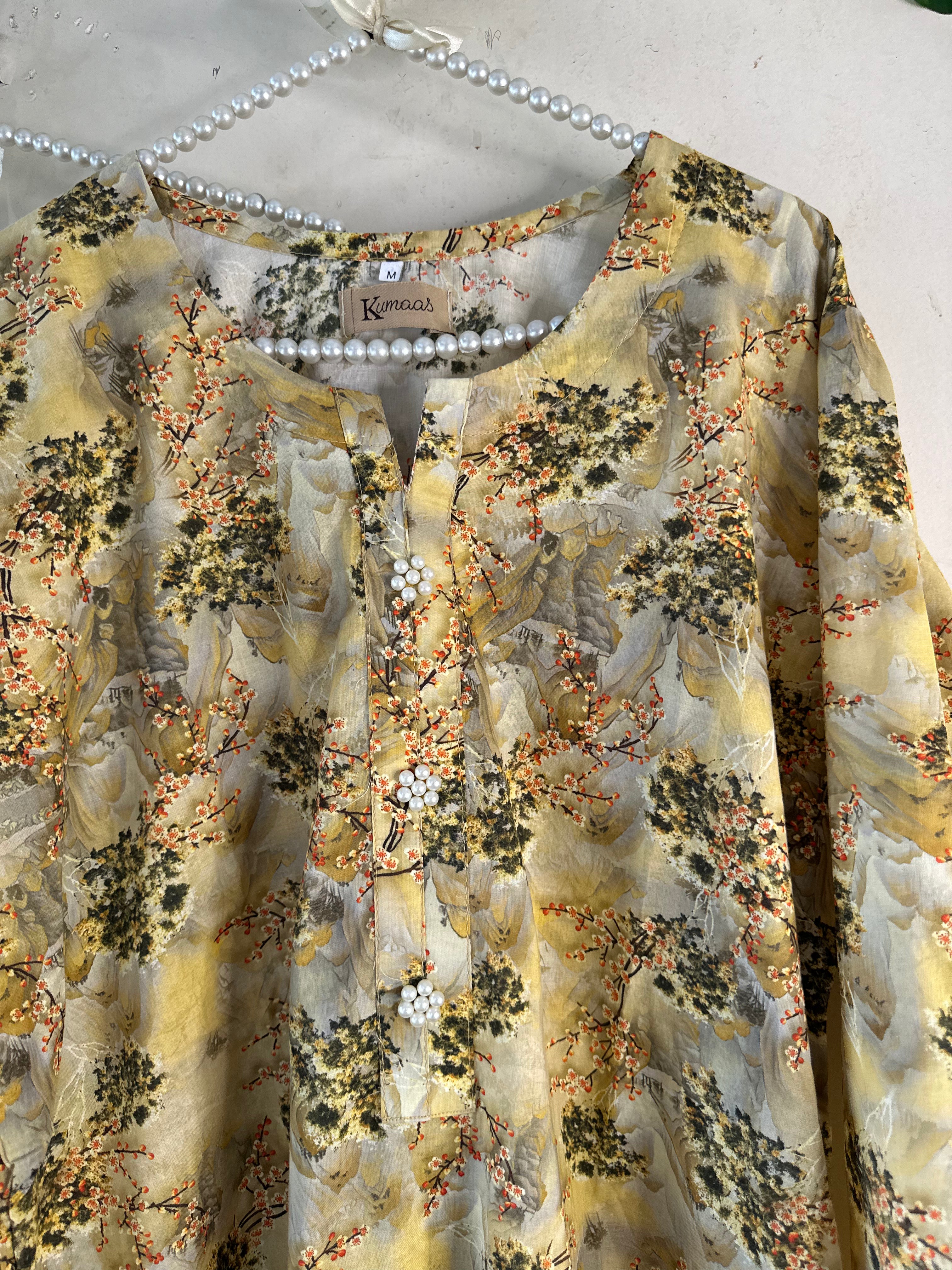 Creamy floral