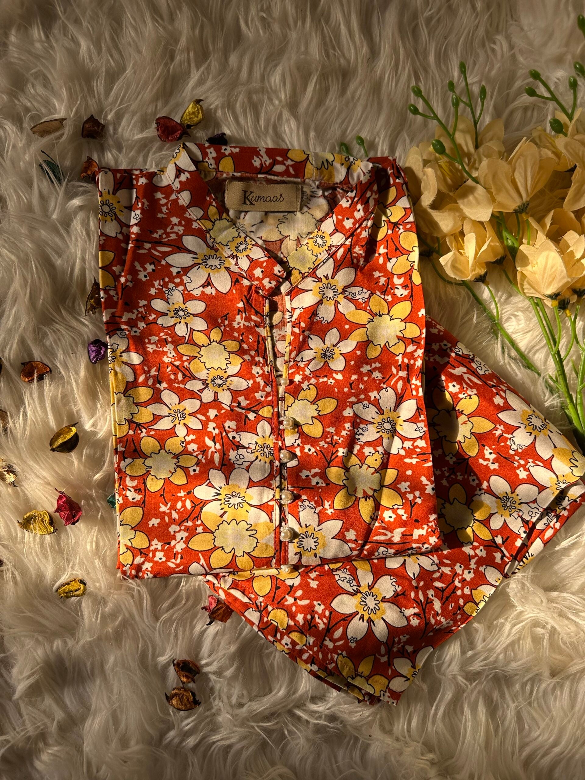 Paisley linen