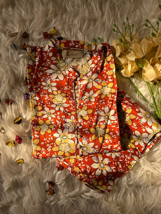 Paisley linen