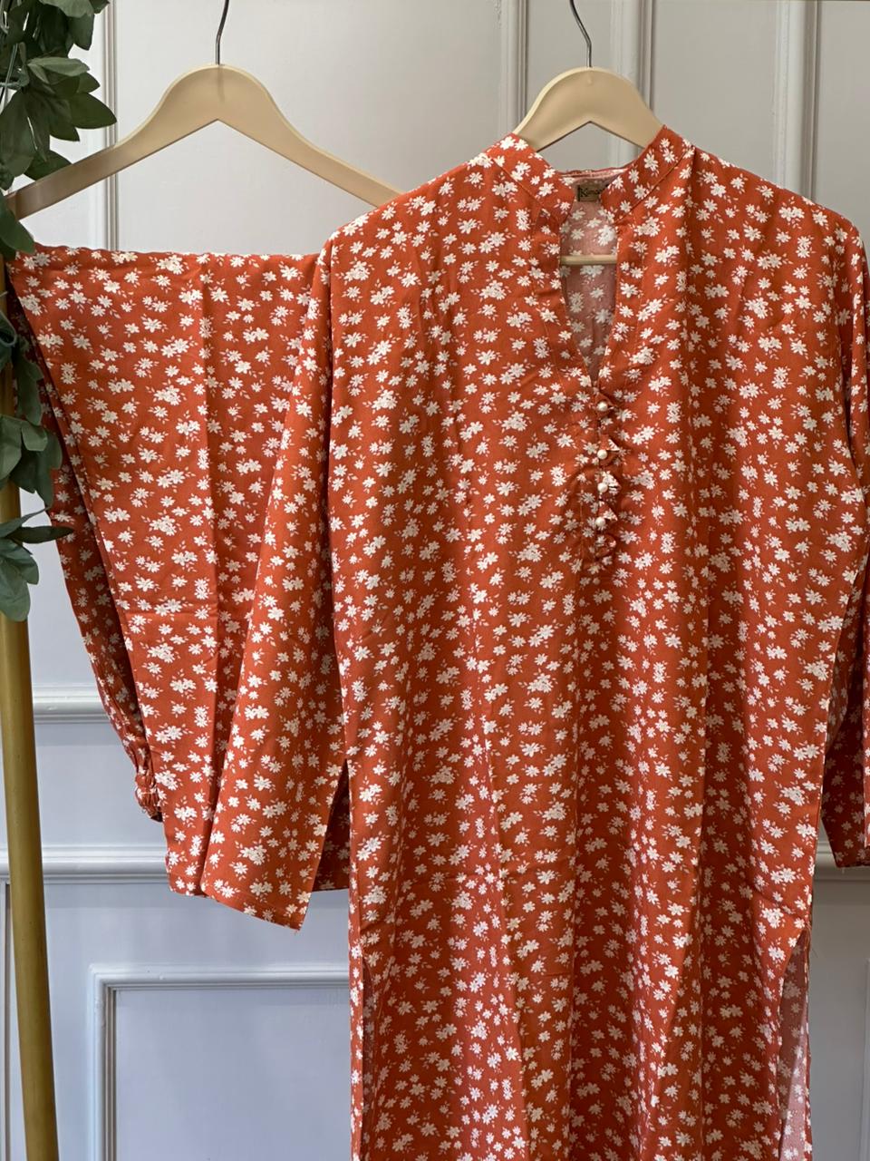 Tangerine Linen