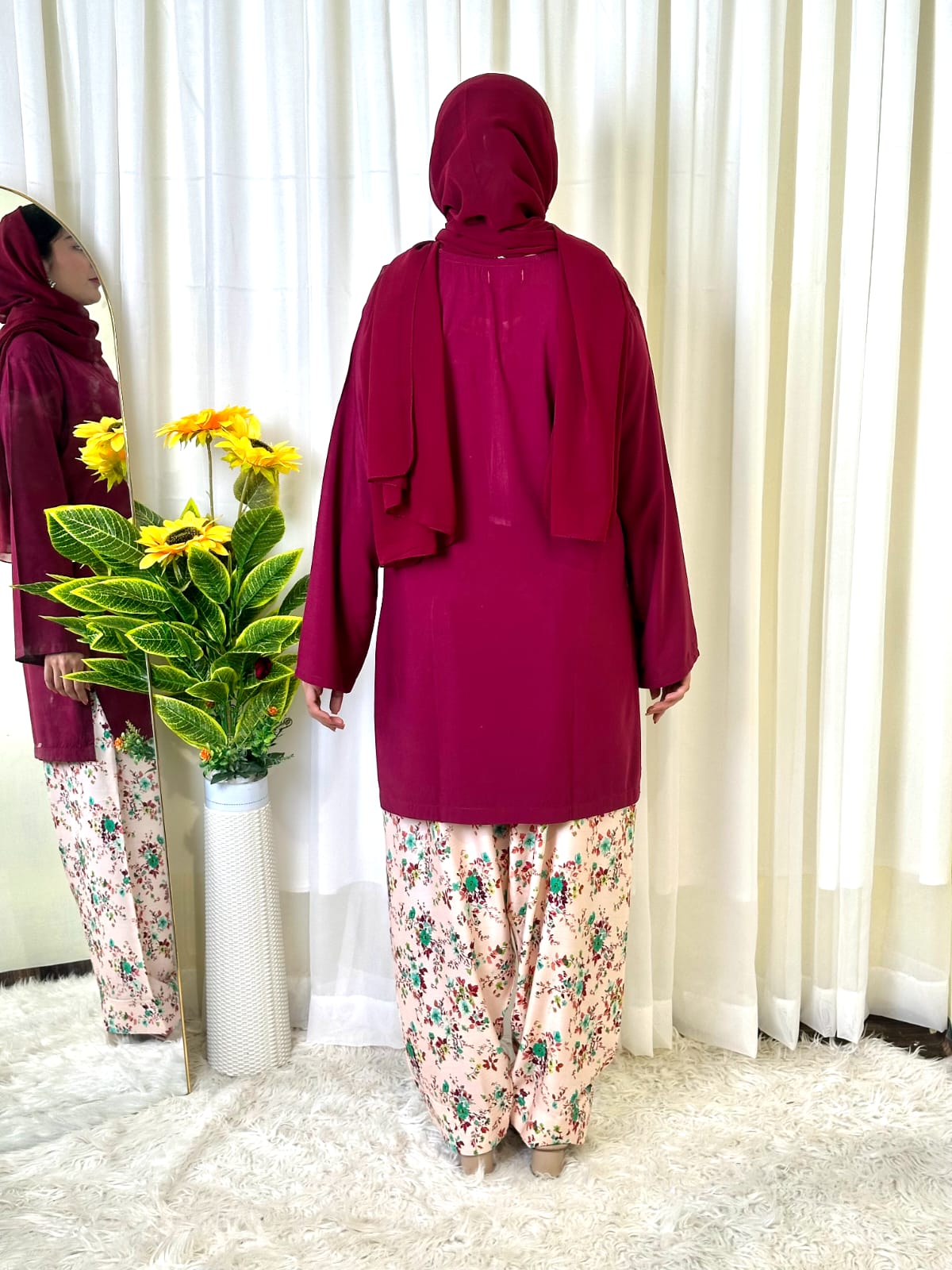 Berry Garden Farshi Shalwar