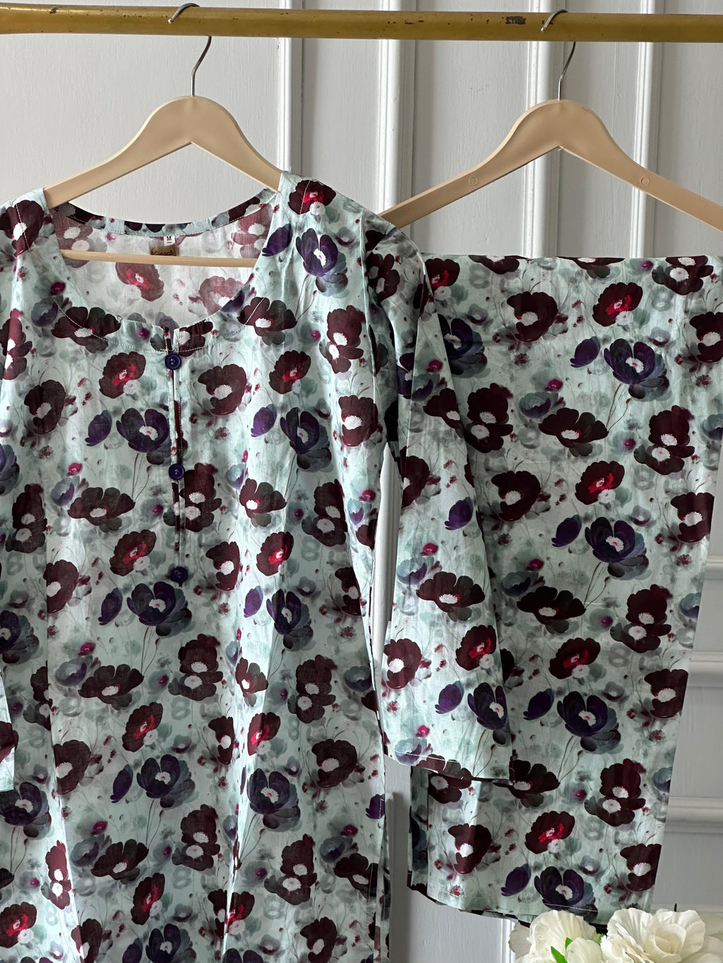 Burgundy Bloom lawn