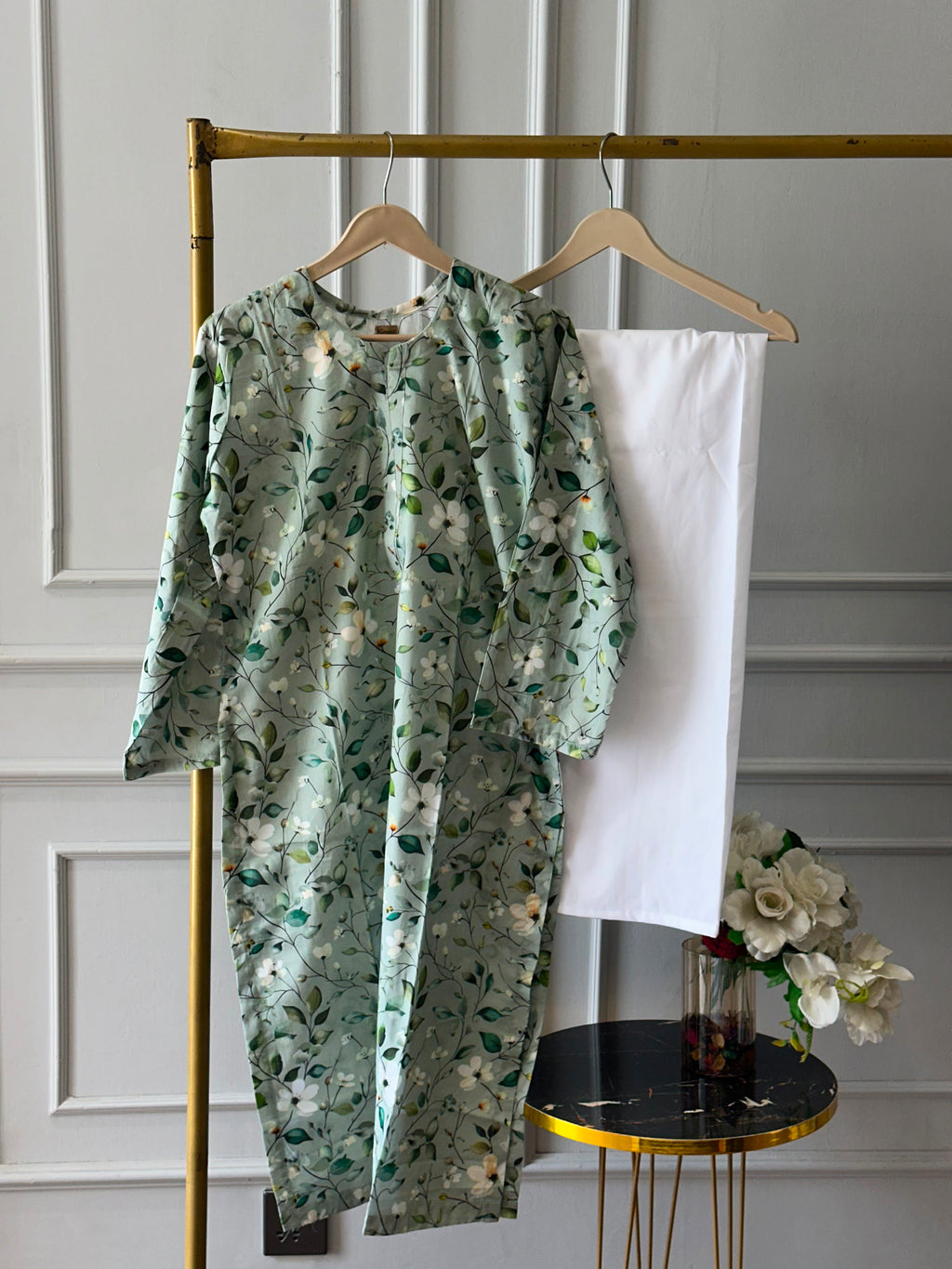 Sage whisper Lawn kurti