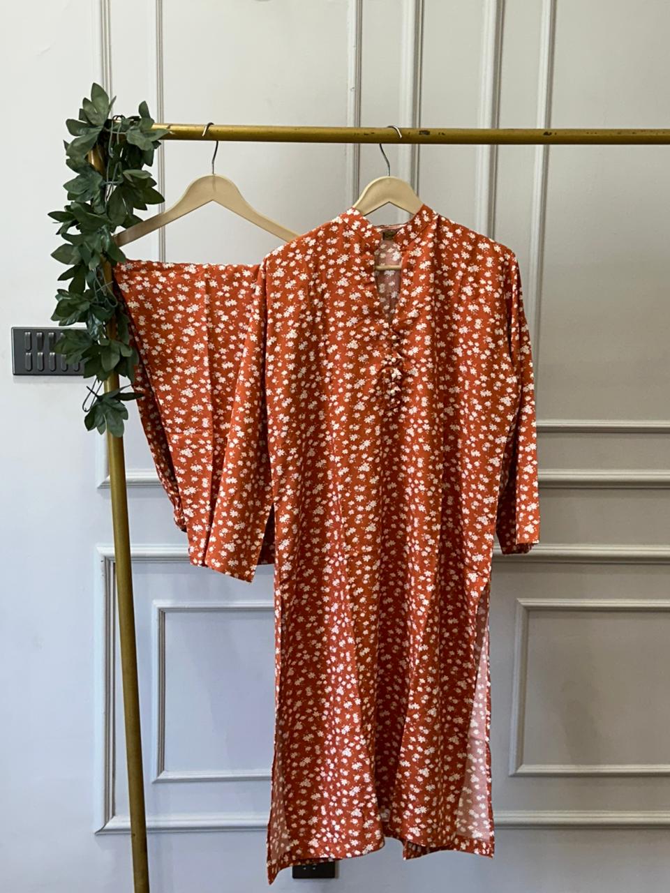 Tangerine Linen