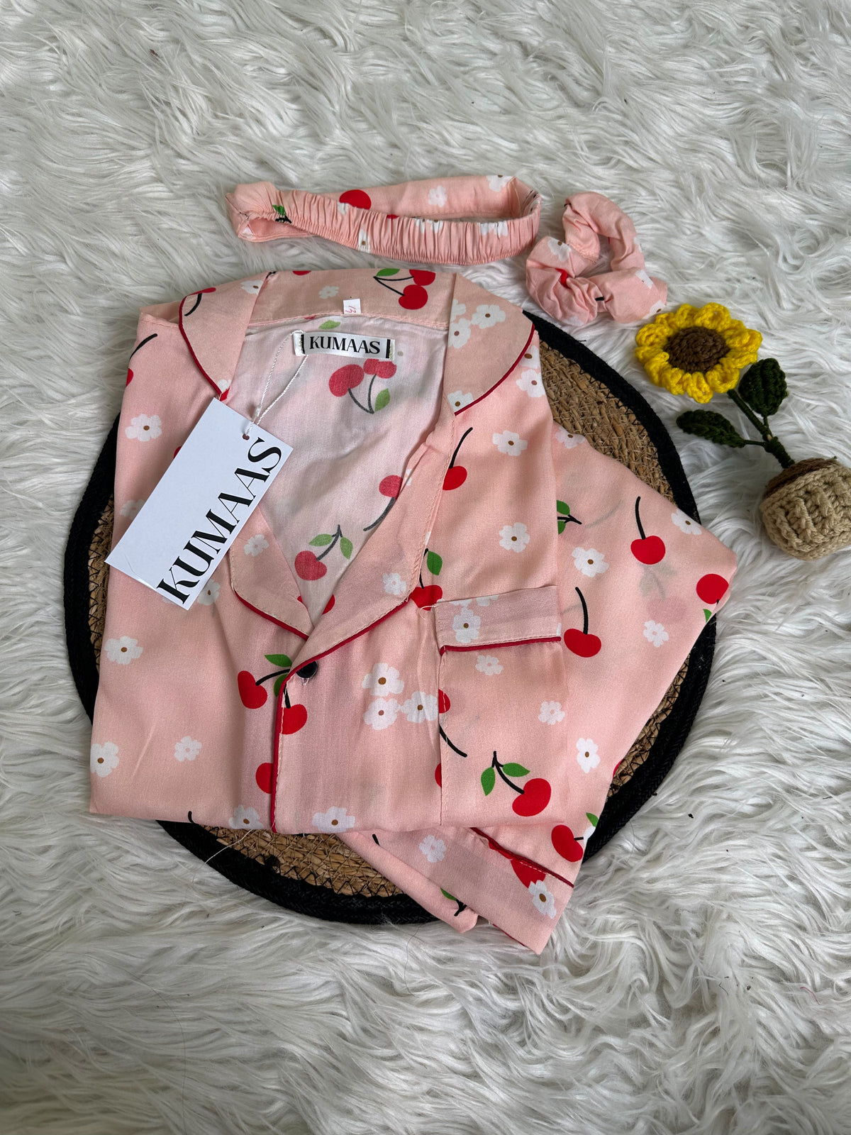 Pink Cherry Pop PJS