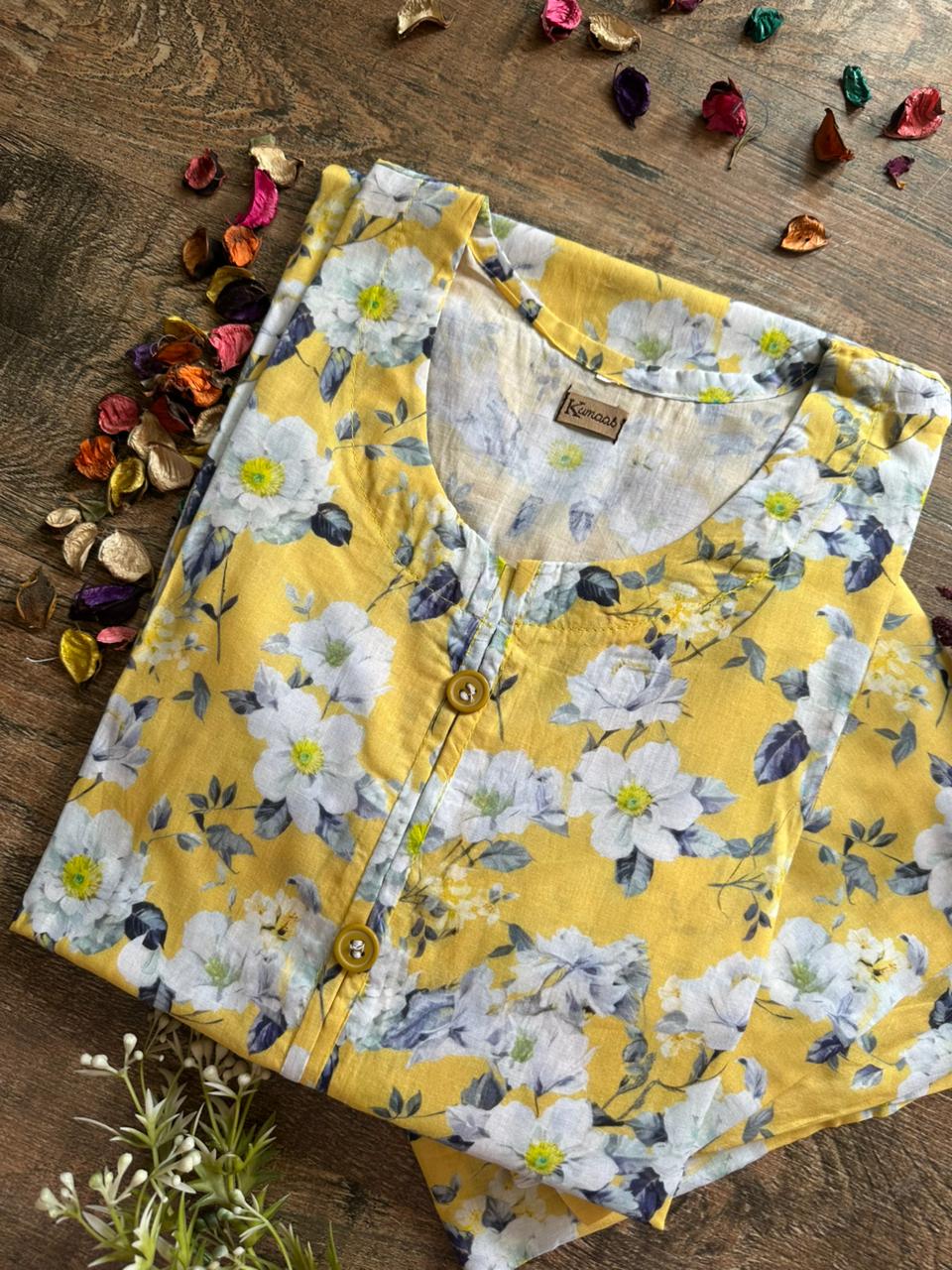 Yellow Flower Lawn