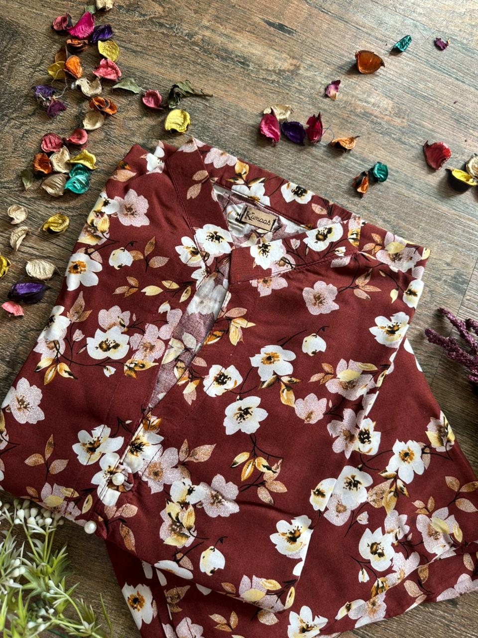 Mulberry Bloom Linen