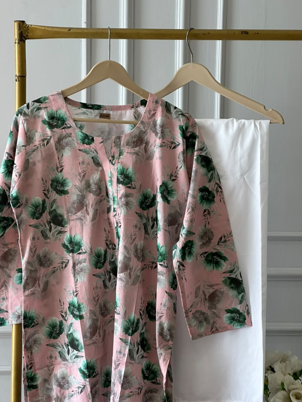 Rosewood Forest Lawn kurti