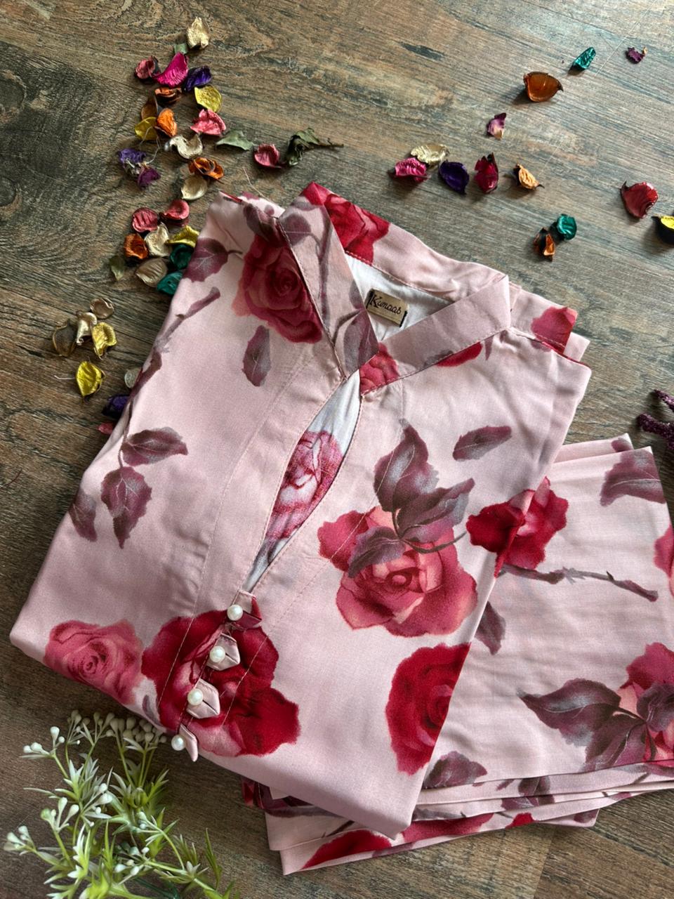 Dusty Petals Linen