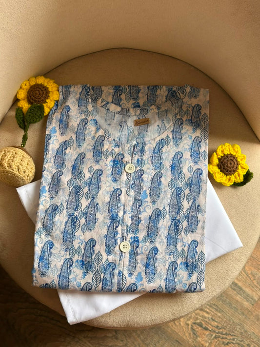 Summer sapphire Lawn kurti