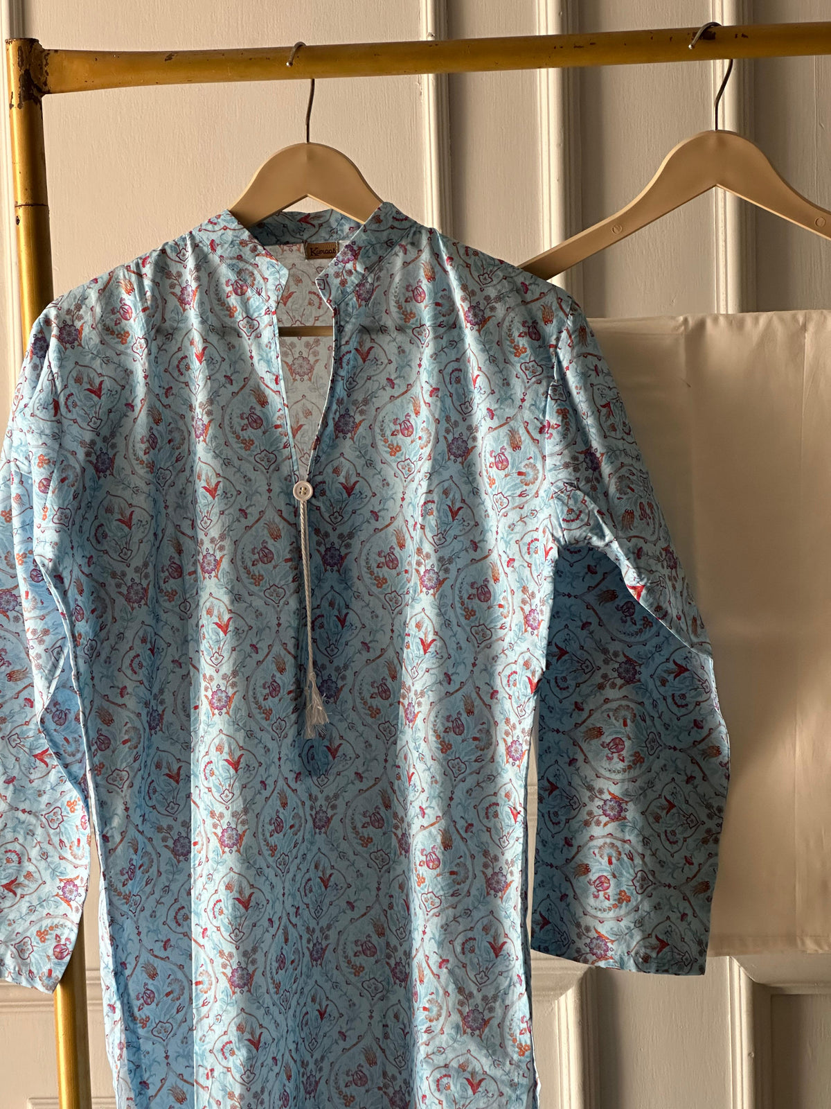 Blue Petal Lawn kurti