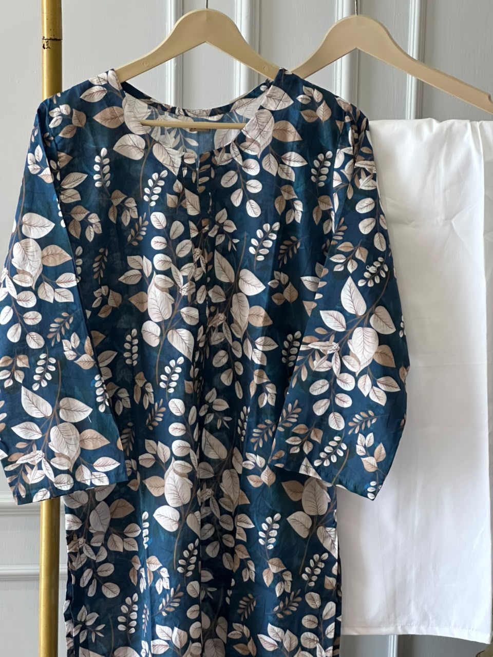 Teal canopy Lawn kurti
