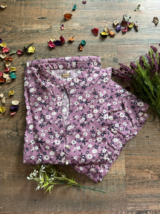 Lavender Bloom Linen