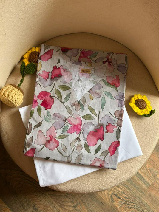 Raspberry Lawn kurti
