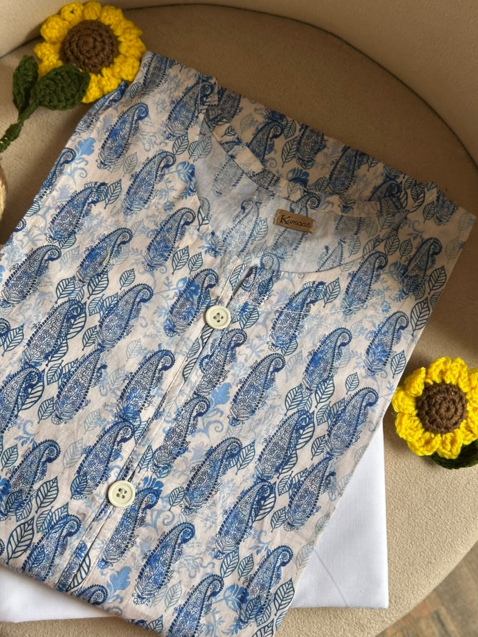 Summer sapphire Lawn kurti